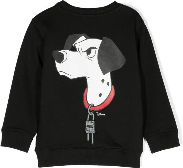 Givenchy Kids Sweater met logo Zwart