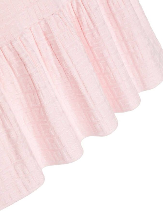 Givenchy Kids Gebreide jurk Roze