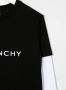 Givenchy Kids Gelaagd T-shirt Zwart - Thumbnail 3