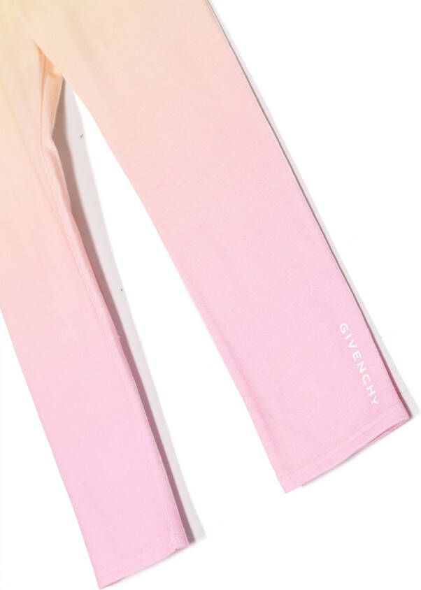 Givenchy Kids Legging met kleurverloop Geel