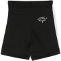 Givenchy Kids High waist shorts Zwart - Thumbnail 2