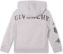 Givenchy Kids Hoodie met geborduurd logo Grijs - Thumbnail 2