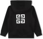 Givenchy Kids Hoodie met logoprint Zwart - Thumbnail 2