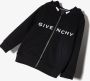 Givenchy Kids Hoodie met logoprint Zwart - Thumbnail 4
