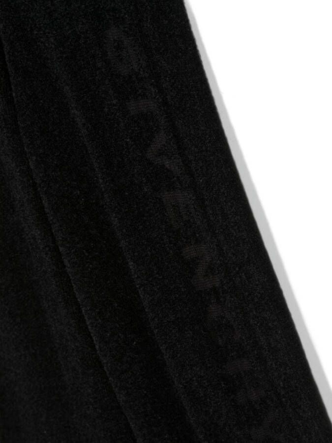 Givenchy Kids Broek met jacquard Zwart