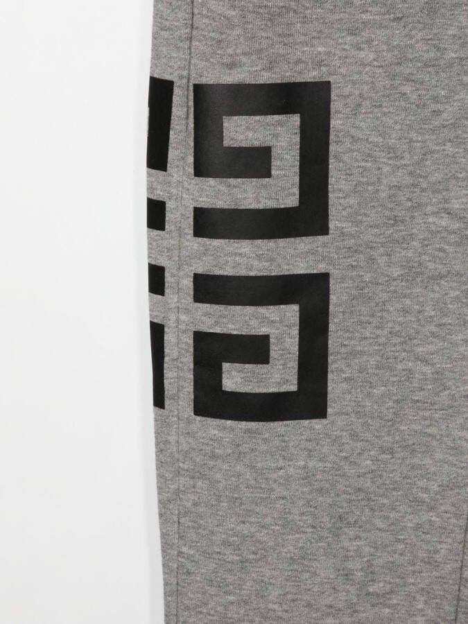 Givenchy Kids Joggingbroek met patroon Grijs