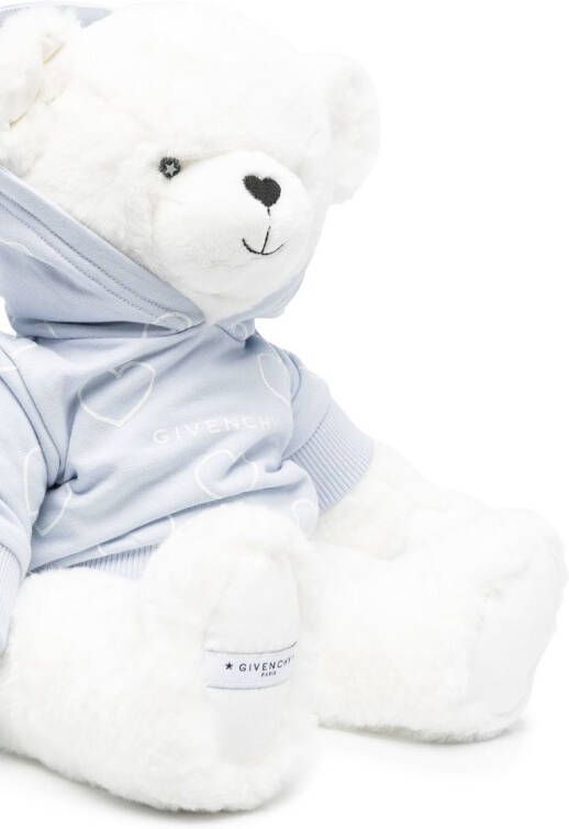 Givenchy Kids Knuffel teddybeer Wit