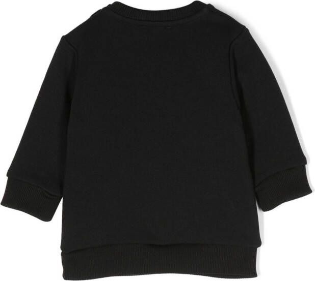 Givenchy Kids Sweater met logopatch Zwart