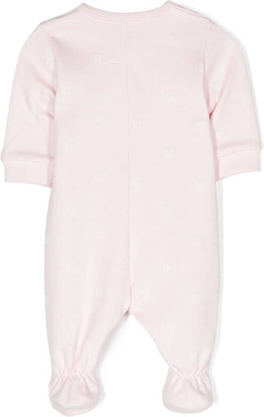 Givenchy Kids Pyjama met geborduurd logo Roze
