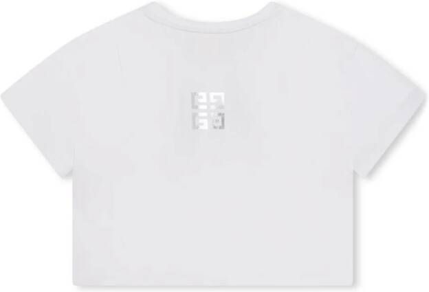 Givenchy Kids T-shirt met logo Wit