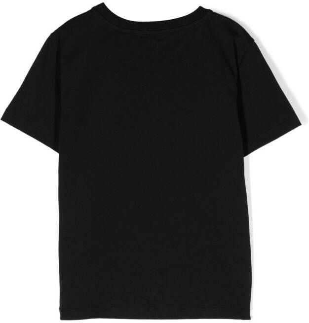 Givenchy Kids T-shirt met logopatch Zwart