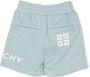 Givenchy Kids Shorts met logoprint Blauw - Thumbnail 2