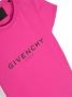 Givenchy Kids T-shirt met logoprint Roze - Thumbnail 3