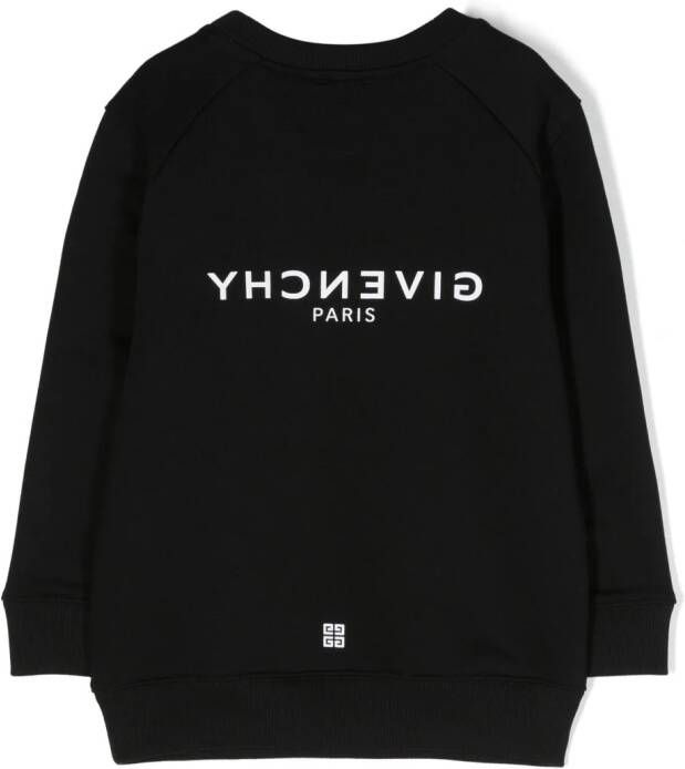 Givenchy Kids Sweater met patches Zwart