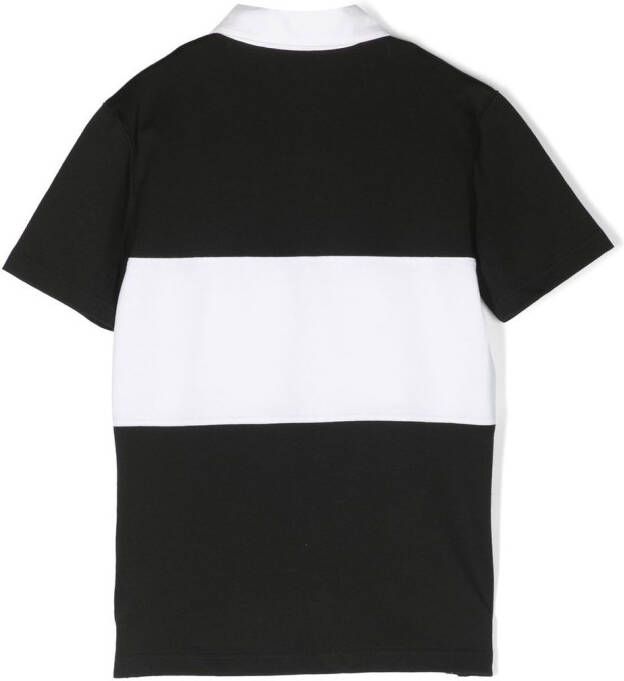 Givenchy Kids Poloshirt met logoprint Zwart