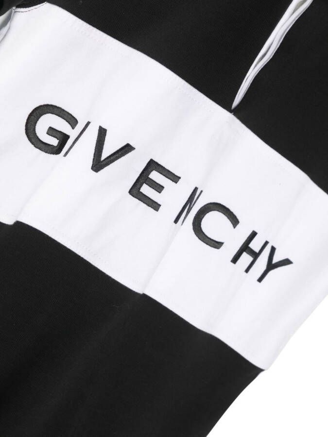 Givenchy Kids Poloshirt met logoprint Zwart