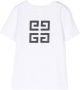 Givenchy Kids T-shirt met logoprint Wit - Thumbnail 2