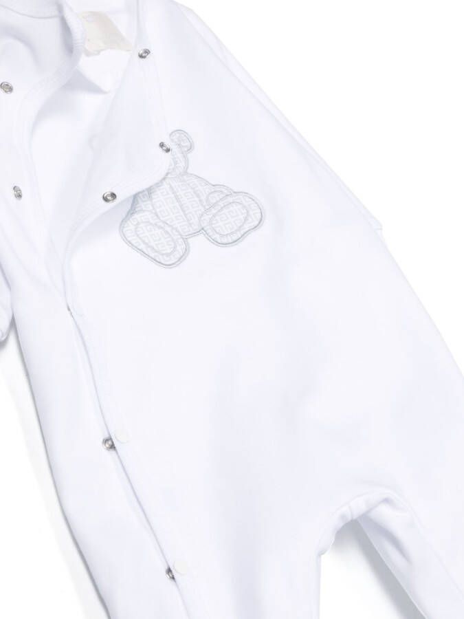 Givenchy Kids Babypakje met lange mouwen Wit