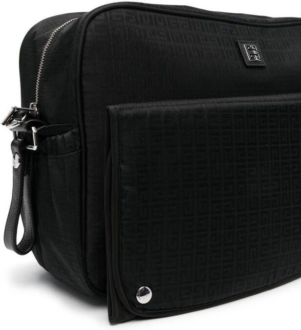 Givenchy Kids Luiertas met logopatch Zwart