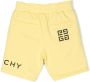 Givenchy Kids Shorts met logoprint Geel - Thumbnail 2