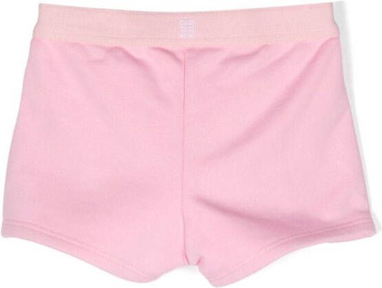Givenchy Kids Shorts met ruche detail Roze