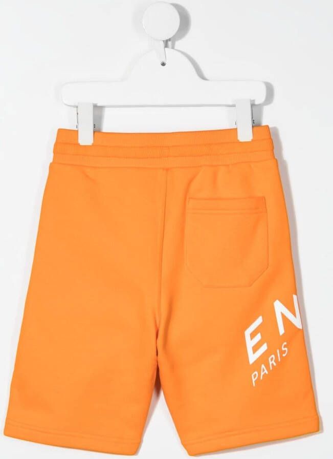 Givenchy Kids Shorts met trekkoord Oranje