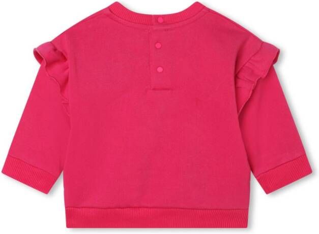 Givenchy Kids Sweater met pailletten Roze