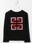 Givenchy Kids T-shirt met lange mouwen Zwart - Thumbnail 2