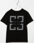 Givenchy Kids T-shirt met logopatch Zwart - Thumbnail 2