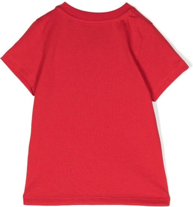 Givenchy Kids T-shirt met logoprint Rood