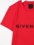 Givenchy Kids T-shirt met logoprint Rood - Thumbnail 3