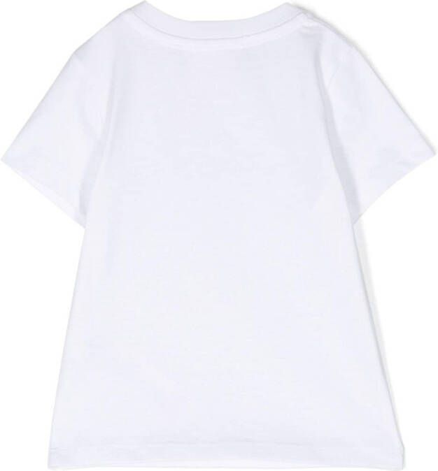 Givenchy Kids T-shirt met logoprint Wit