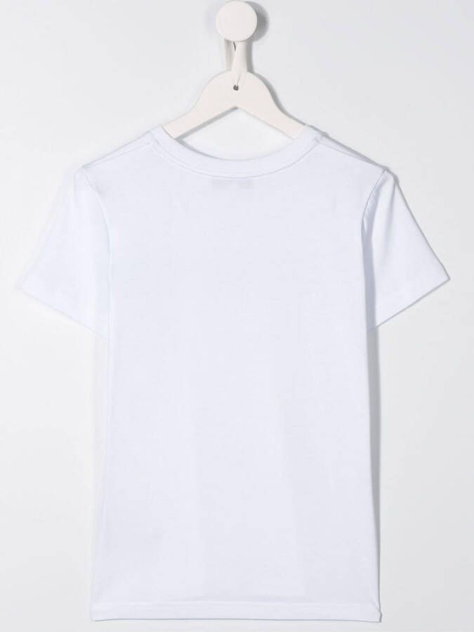Givenchy Kids T-shirt met logoprint Wit