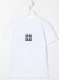 Givenchy Kids T-shirt met logoprint Wit - Thumbnail 3