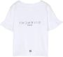 Givenchy Kids T-shirt met ruches Wit - Thumbnail 2
