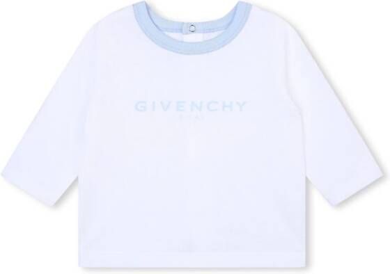 Givenchy Kids Trainingspak met logo Blauw