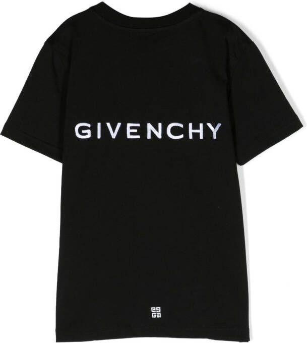 Givenchy Kids x Disney T-shirt van biologisch katoen Zwart