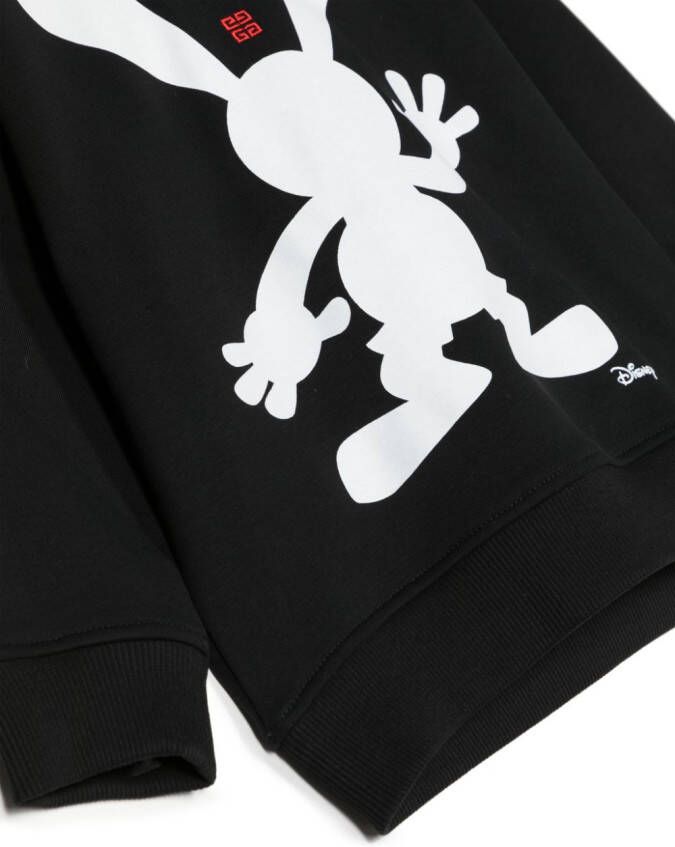 Givenchy Kids x Disney hoodie met grafische print Zwart