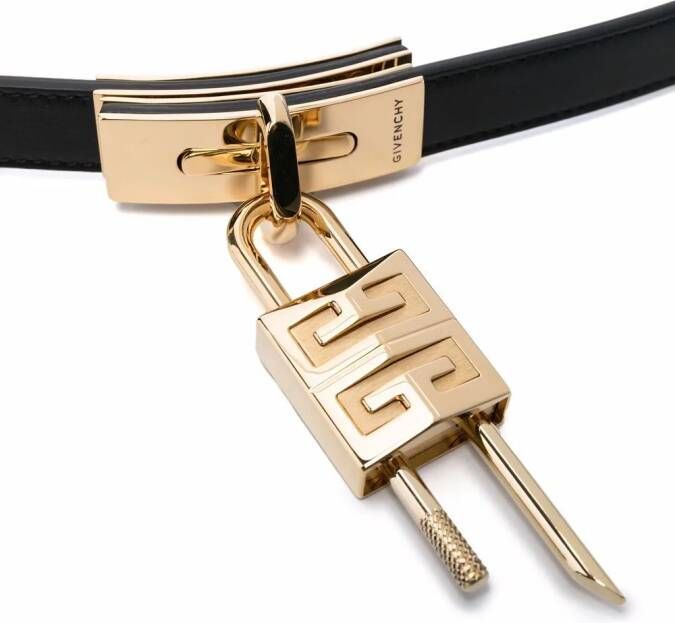 Givenchy Leren riem Zwart