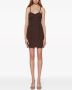 Givenchy Mini-jurk met jacquard Bruin - Thumbnail 1
