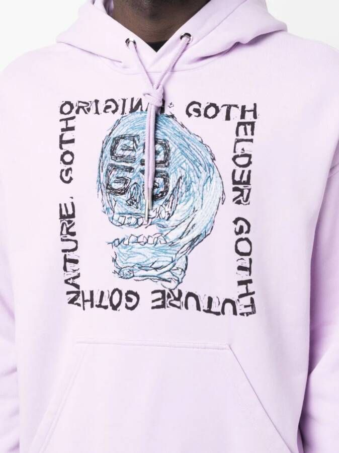Givenchy Oversized hoodie Paars