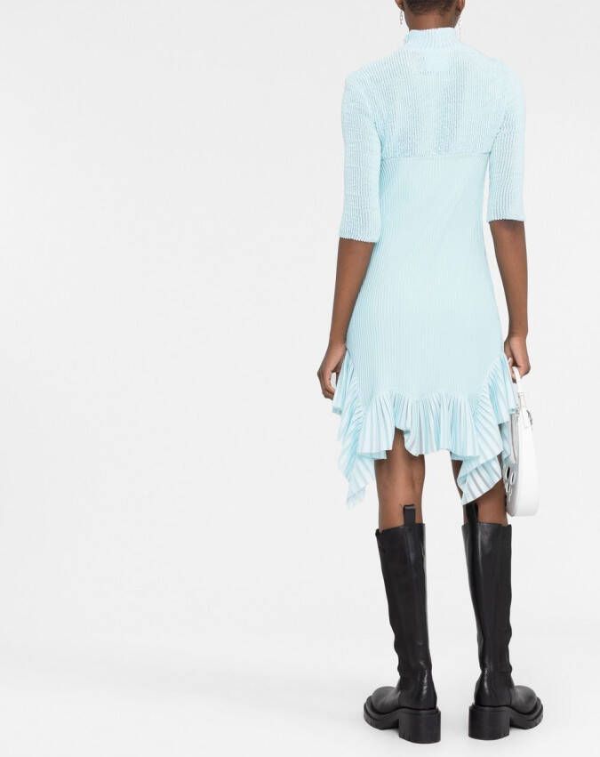 Givenchy Plissé mini-jurk Zwart