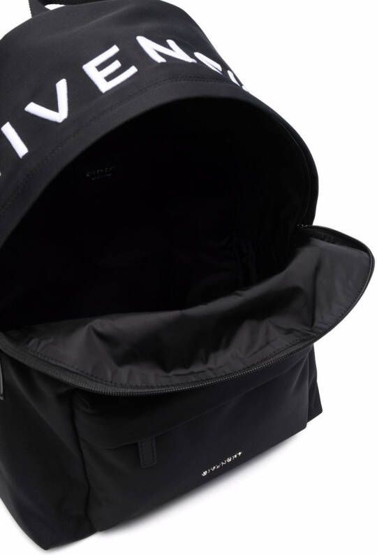 Givenchy Rugzak met geborduurd logo Zwart