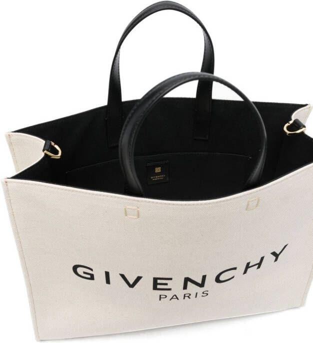 Givenchy Shopper met logo Beige