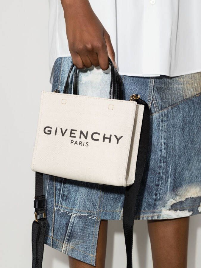 Givenchy Shopper met logoprint Beige