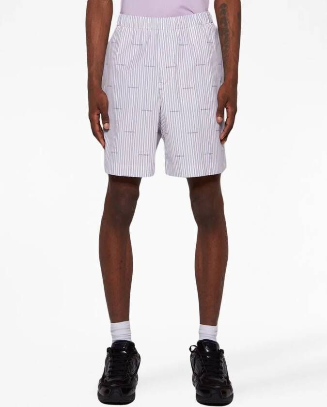 Givenchy Shorts met logoprint Grijs