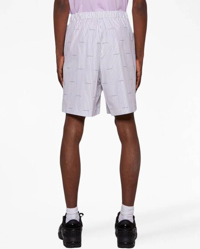 Givenchy Shorts met logoprint Grijs