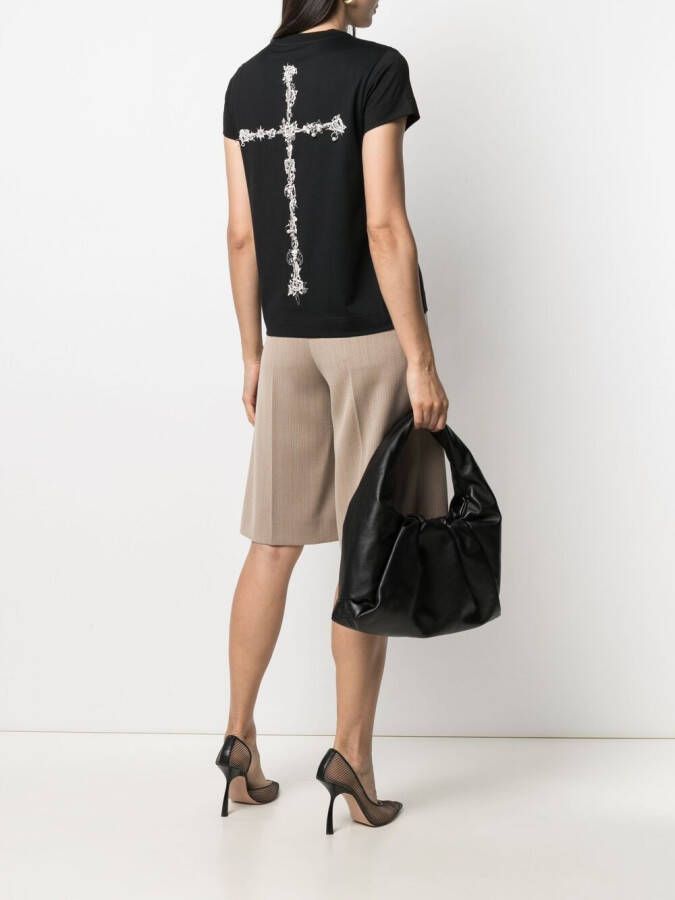 Givenchy T-shirt met borduurwerk Zwart