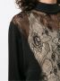 Gloria Coelho Blouse van crêpe Zwart - Thumbnail 5