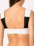 Gloria Coelho Geometrische bikinitop Zwart - Thumbnail 4